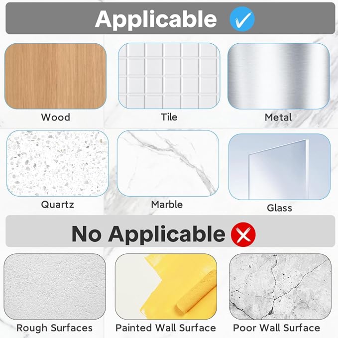 Shower Caddy Adhesive Replacement, Double Hooks No Drilling, Transparent Strong Adhesive Waterproof for Shower Caddy, Bathroom Storage Shelves, Kitchen Racks (Double Hooks * 8pcs)