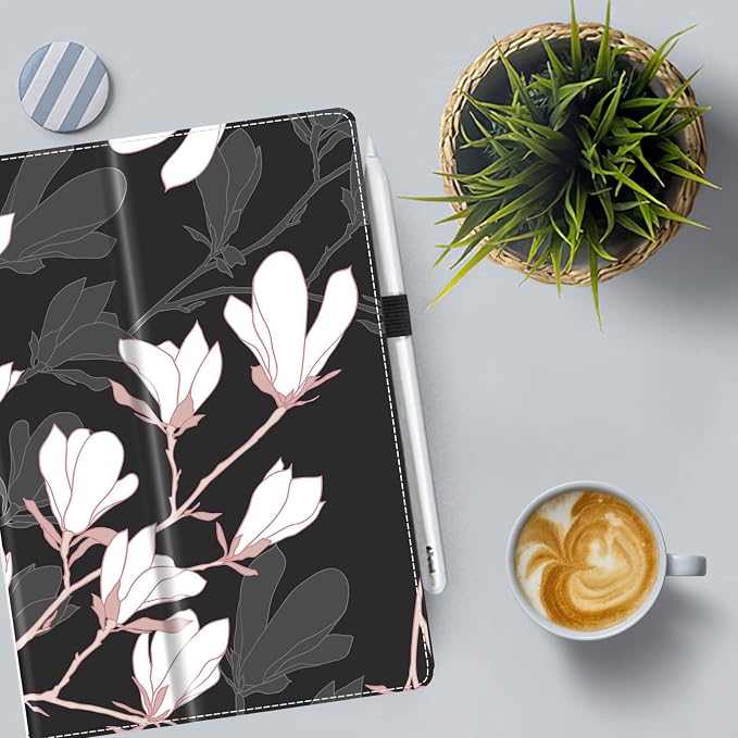 Case for Amazon Kindle Fire HD 10 Tablet (13th/11th Generation 2023/2021 Release) &amp Fire HD 10 Plus Tablet - Slim Folding Stand Folio Cover with Auto Wake/Sleep and Hand Strap Black