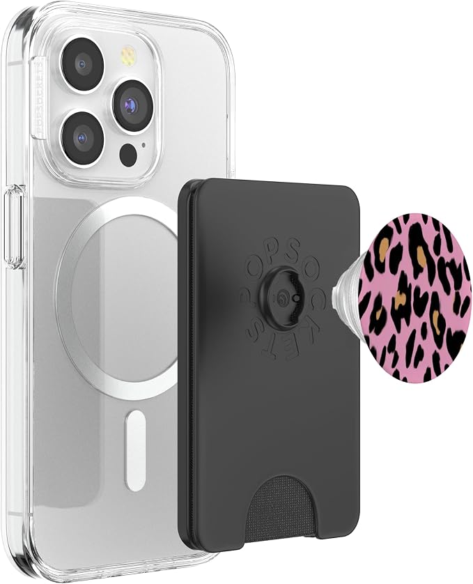 Cheetah Leopard Print PopSockets PopGrip for MagSafe