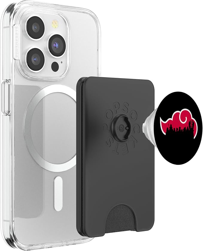 Naruto Shippuden Akatsuki Silhouette Anime PopSockets Adhesive PopGrip