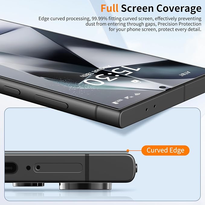 3 Pack Tempered Glass Privacy Screen Protector for iPhone 15 Pro Max 6.7 Inch Original Touch Sensitivity with Auto Alignment kit Bubble Free Case Friendly 9H Hardness