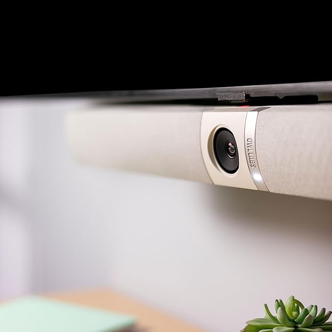 Owl Bar Video Conferencing Device — 4K Video Conferencing Bar with Active Speaker Focus (Add a Meeting Owl 3 or Pro for 360-Degree Coverage and Automatic Camera Switching)