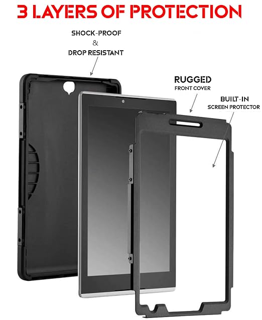 Verizon Rugged Case for Samsung Galaxy Tab E 8''