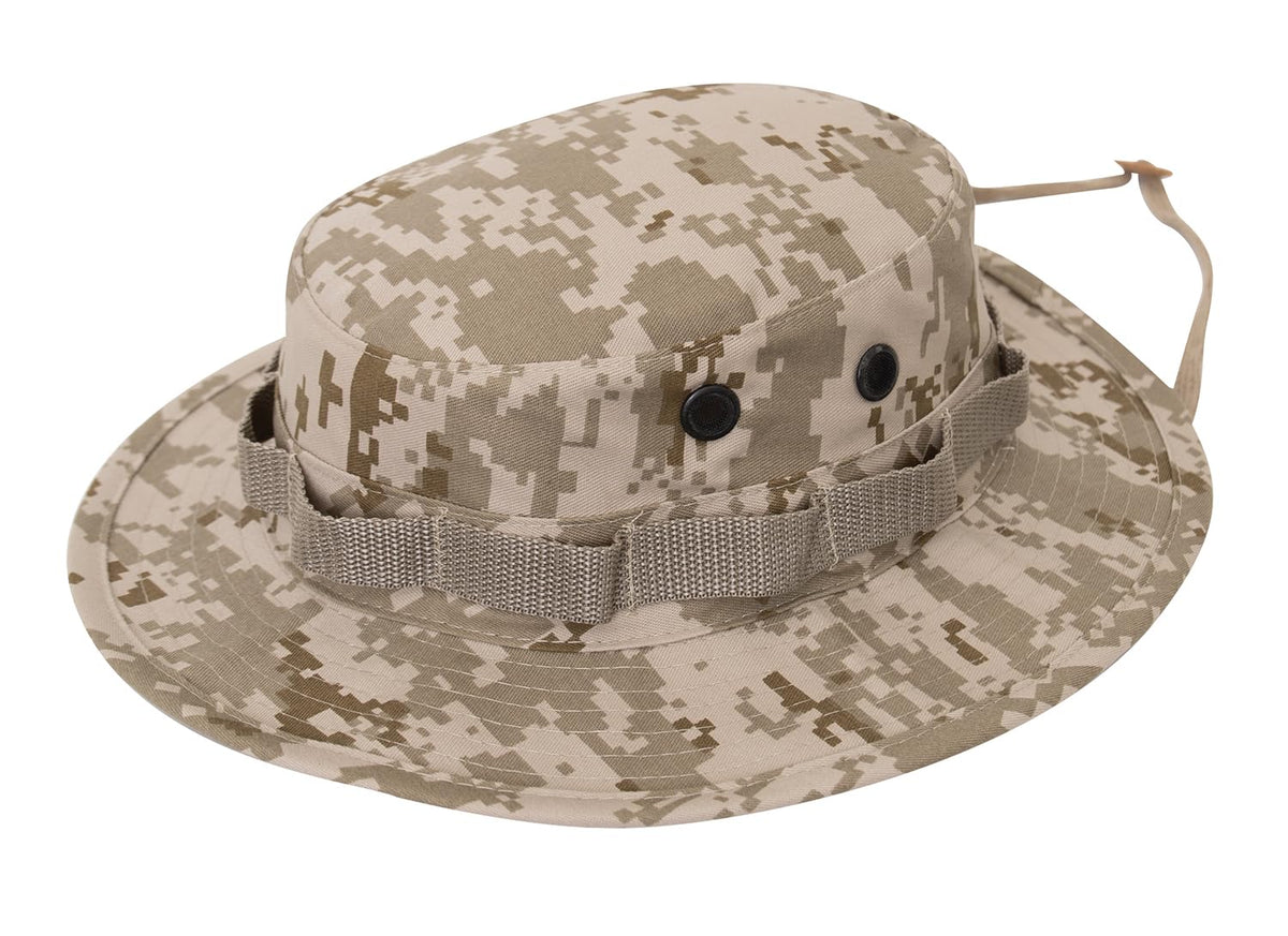 Rothco Camo Boonie Hat - Ultimate Sun Defense for Outdoor Adventures - Desert Digital Camo – 7
