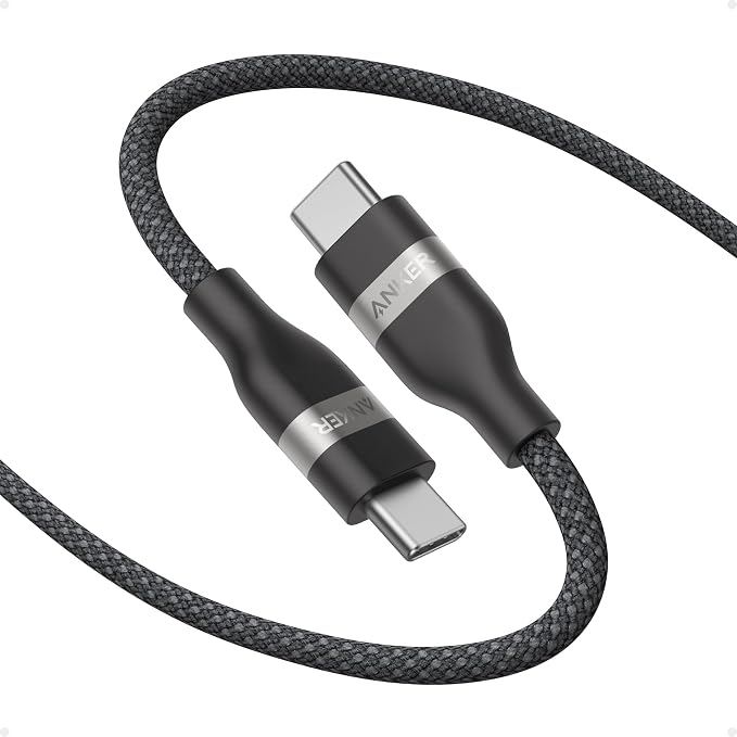 Anker Prime 67W USB C Charger&ampAnker Nano USB C Cable 240W 6FT Flexible Multi-Color Braided Cord