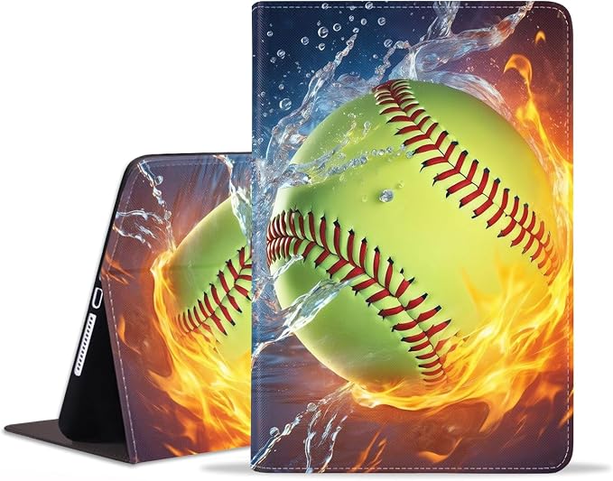 Case for iPad (A16) 11th Generation 11 Inch 2025 iPad 10th Generation 10.9 Inch 2022 Premium PU Leather Stand Folio Cover with Auto Sleep/Wake American Flag Sunflower and Cow