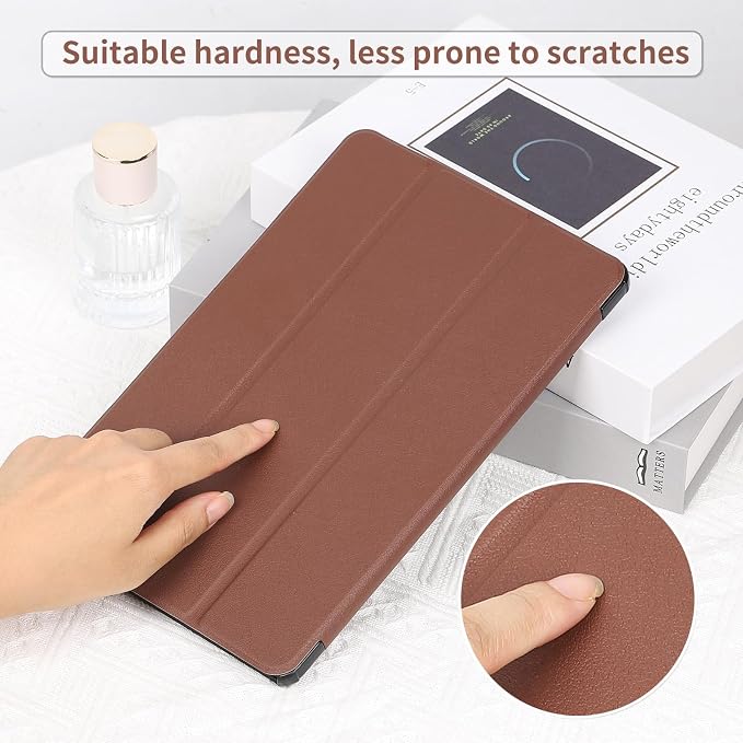 Case for FM 11 (13th Gen 2023) Multi-Angle Stand with Flexible Fixation Auto Wake/Sleep TPU Material (Brown)