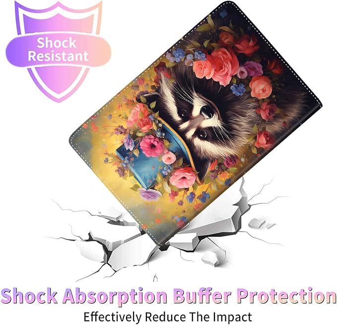 Case for iPad Pro 11 Inch 2022/2021/2020 (4th/3rd/2nd Gen) for iPad Air 5th / 4th Generation 10.9 Inch (2022/2020) Durable Shockproof Protective Cover，Black Woman Queen Afro Design