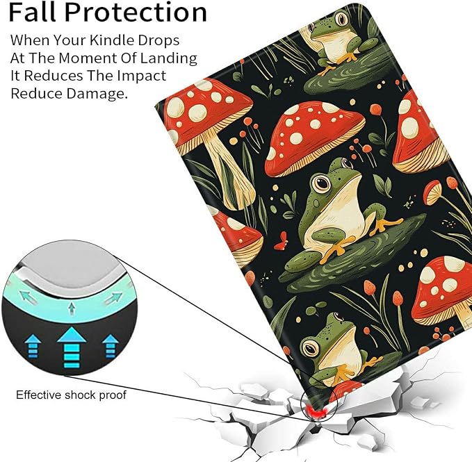Case for Kindle Scribe 10.2 Inch (2022 Released) PU Leather Cover with Auto Sleep Wake for 10.2 Kindle Scribe Alpaca with Glasses