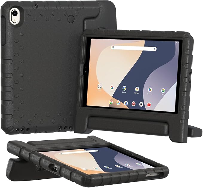 Kids Case for Onn 8 inch Tablet Case Gen 4 2024 (Model:100135923) | Foldable handle highly durable odorless and easy to install suitable for children's learning and play.