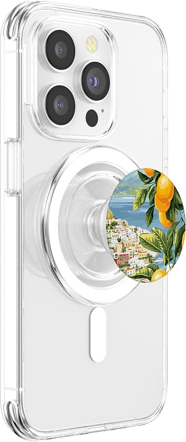 Italian Coast with Amalfi Lemons from the Mediterranean Sea PopSockets PopGrip for MagSafe