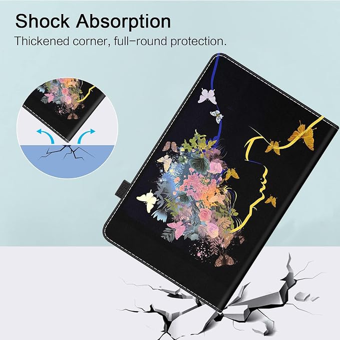 Case for All-New Amazon Fire Max 11 Tablet (13th Generation 2023 Release) Multi-Angle Stand Smart Protective Cover with Auto Wake/Sleep Flamingo