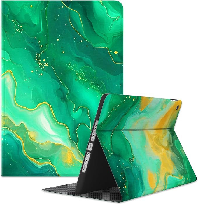 Case for iPad 6th/5th Generation 2018/2017 for iPad Air 2 2014 / Air 1 2013 9.7 inch Multi-Angle Viewing Stand 9.7 Cover Folio Auto Wake/Sleep iPad 6/5 Gen Case (Colorful Tree)
