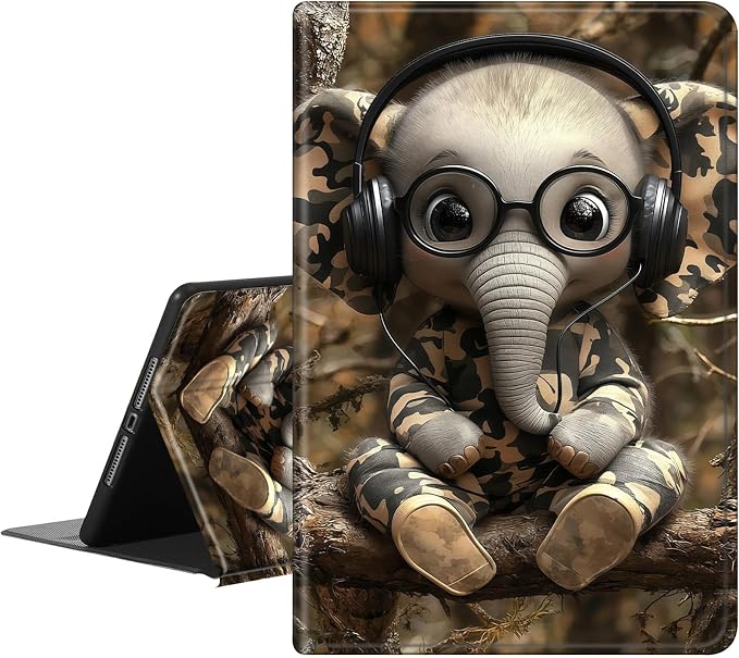 for iPad Air 13 Inch Case (M3/M2-2025/2024 Release) Slim iPad 13 Protective Case with Stand Hard Back Shell for iPad Air 13 Auto Wake/Sleep 1776 American Flag with Bullets