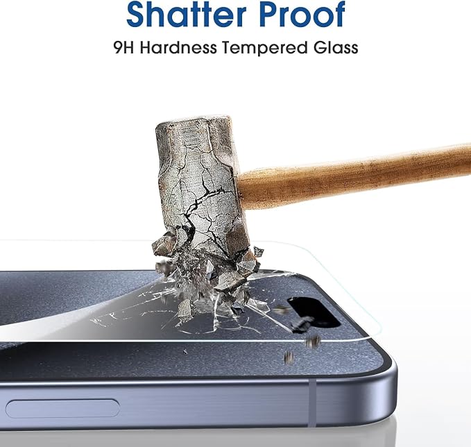 amFilm 2 Pack Magnetic OneTouch Compatible with iPhone 13 Pro Max 6.7/ iPhone 14 Plus 6.7 Screen Protector Tempered Glass Full Coverage with Easy Installation Kit (Magnetic &amp Reusable)