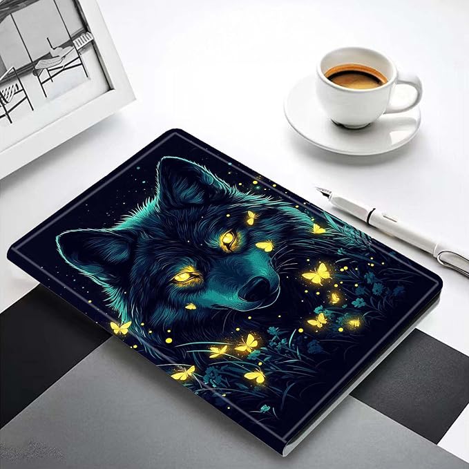 Case for iPad 9th/8th/7th Generation (2021/2020/2019) 10.2-inchSlim PU Leather Cover Adjustable Stand Auto Wake/SleepAurora Over Mountains
