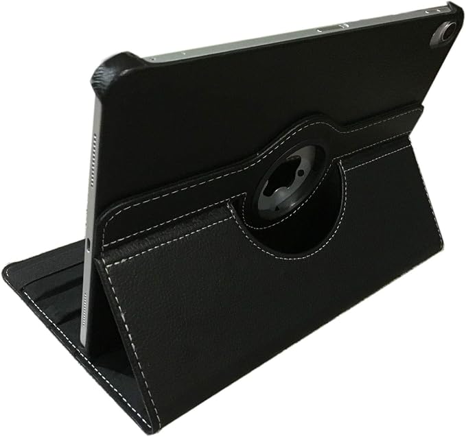 Case for ipad Pro 12.9 inch 3rd Generation 2018 Model A1876 A2014 A1895 A1983 360 Degree Rotating Smart Leather Auto Sleep/Wake Black
