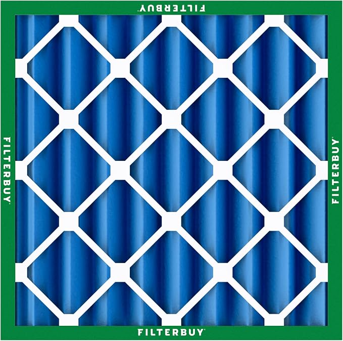 Filterbuy 20x20x4 Air Filter MERV 13 Optimal Smoke & Allergy Defense,