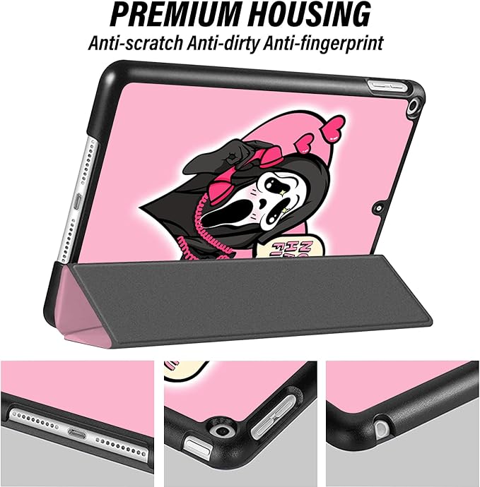 Compatible with iPad 10.2 inch Case 9th /8th /7th Generation Case (2021/2020/2019) Auto Sleep/Wake Cover Cute Abstract Aesthetic Preppy Women Girls-Black Bling Glitter Shiny Sparkly