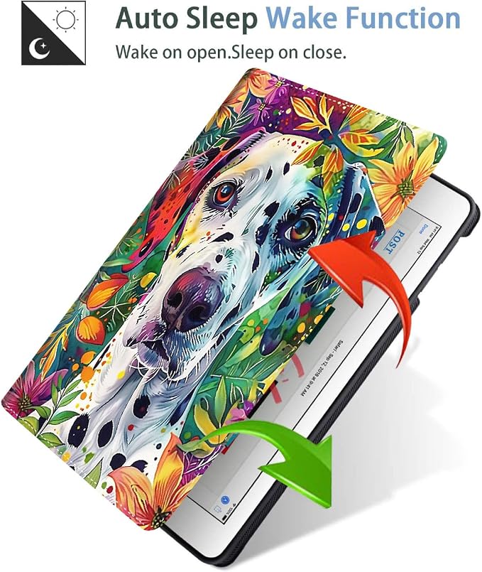Case for iPad (A16) 11th Generation 11 Inch (2025) iPad 10th Generation 10.9 Inch (2022)，Slim Fit Foldable Standing Cover Case with Auto Sleep/Wake ，Red Moon Japanese Landscape