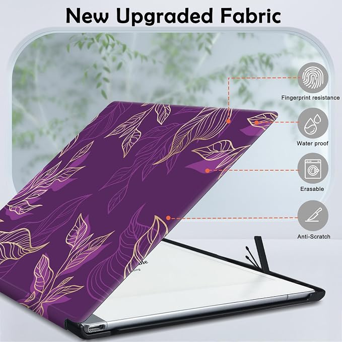 Case for Remarkable 2 Paper Tablet 10.3 2020 ReleasedLightweight and Hard Back Shell Protective Book Folio Cover with Built-in Pen HolderComes with Remarkable 2 Pen Tips.