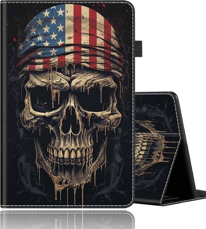 Case for All-New Amazon Kindle Fire HD 8 &amp 8 Plus Tablet (12th Generation/10th Generation 2022/2020 Release) 8 Durable Shockproof Protective Cover，Pug Weightlifting