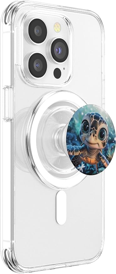 Baby Sea Turtle PopSockets MagSafe PopGrip for iPhone