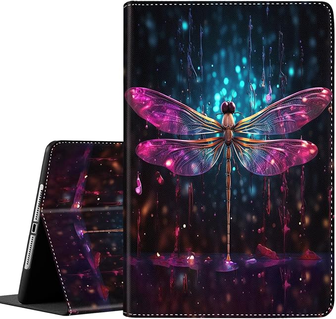 Case for Samsung Galaxy Tab S10 FE Plus 5G Multi-Angle Stand Smart Cover Shockproof with Auto Wake/Sleep for Galaxy Tab S10 FE+ 13.1 Inch (SM-X620/SM-X626B) 2025 Magic Mushrooms Fungus