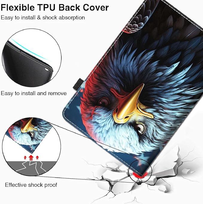 Case for Amazon Kindle Fire Max 11 Tablet (13th Generation 2023 Release) - Slim Fit Standing Cover with Auto Sleep/Wake for All-New Fire 11 Max Tablet，Enchanted Forest 2