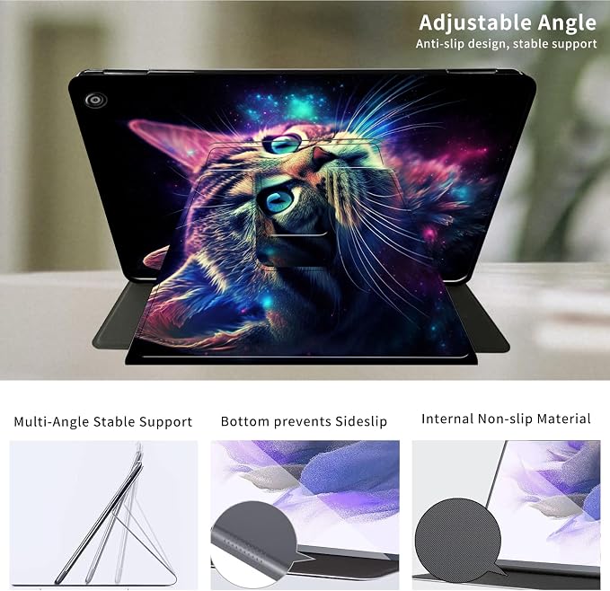 for iPad 9th Generation Case (2021)/8th Gen (2020)/ 7th Gen (2019) 10.2 Inch-360 Degree Rotating Multi-Angle Viewing Protective Cover with Auto Sleep/Wake-Art Mandala Flower