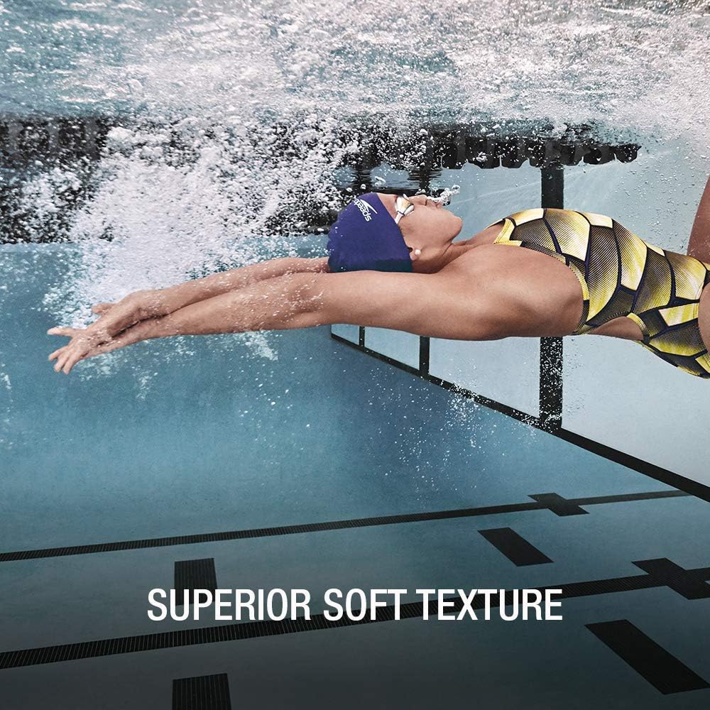 Speedo Unisex-Adult Swim Cap Silicone,(Pack of 2)