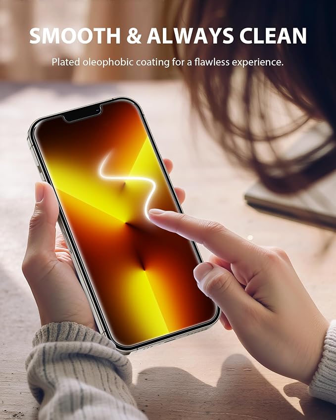 PDDKISS 2 Pack Screen Protector for iPhone 12/iPhone 12 Pro (2020) 6.1 inch Shatterproof Tempered Glass