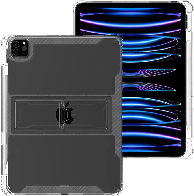 Dteck for iPad Air 3rd Gen (2019) / iPad Pro (2017) Case 10.5 Shockproof Protective Case with Kickstand Hard Plastic Shell 3-Layer Protection Drop Proof Sturdy Rugged Tablet Cover (Aqua+Rose)