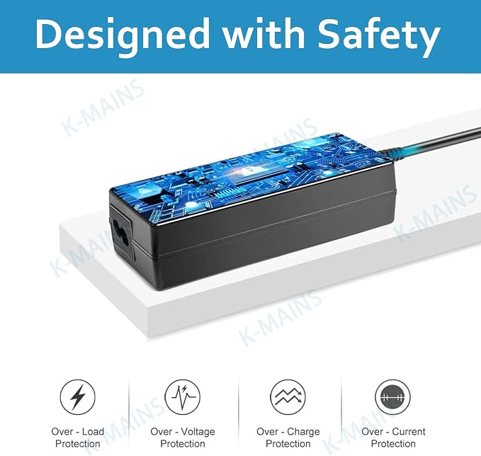 AC Adapter Charger Compatible with eMachines D443 E442 D525 D528 E529 E720 E725 E732 E627