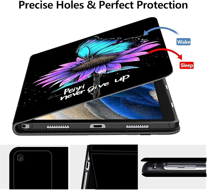 Case for Amazon Fire 7 Tablet 2019/2017 Release 9th/7th Generation PU Leather Smart Protective Cover with Auto Sleep/Wake for Fire 7 2019Beautiful Sunset