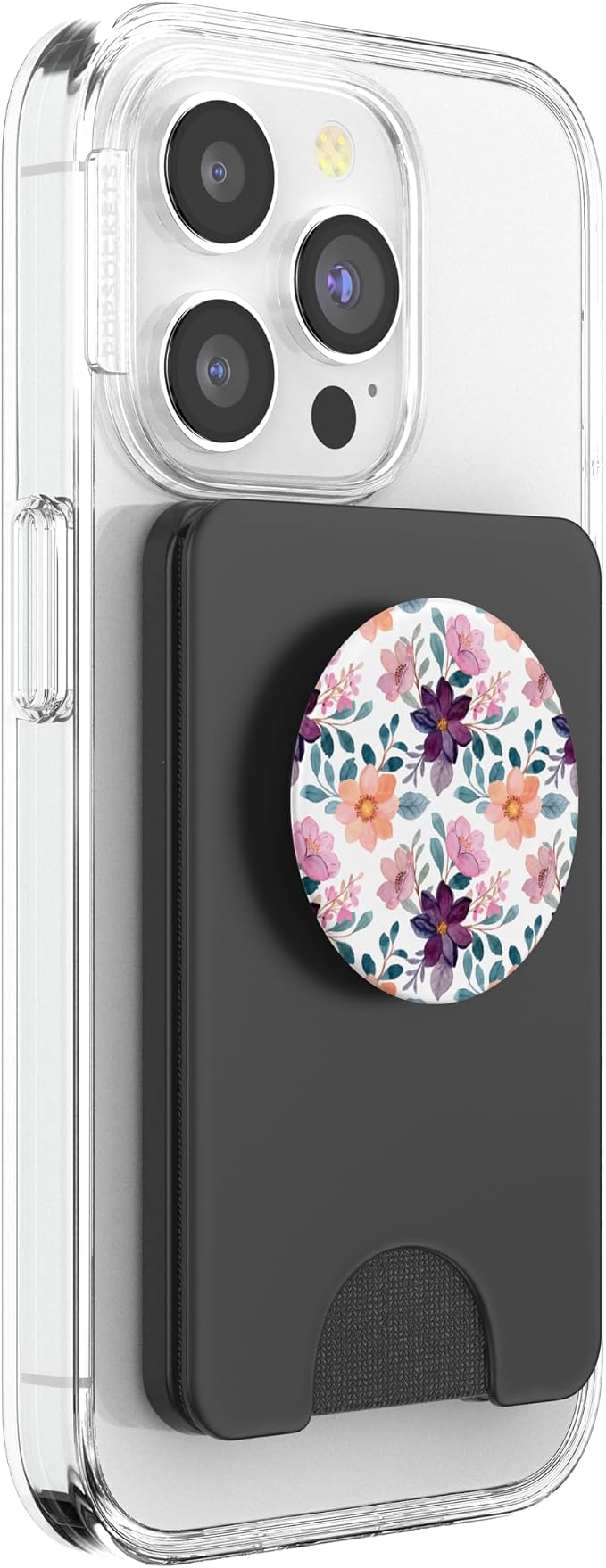 Colorful Watercolor Floral Flower Design PopSockets PopGrip: Swappable Grip for Phones &amp Tablets