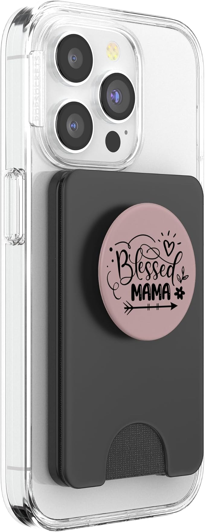 Motivational Quote Blessed Mum PopSockets Adhesive PopGrip