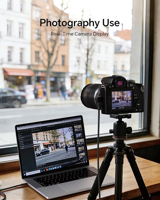 10ft-USB C Camera Transfer Cable USB 3.2 Gen2 10Gbps Data Transfer &amp Live View CordThickened Copper CoreIdeal for Pro Photographers Photo Enthusiasts &amp Vloggers