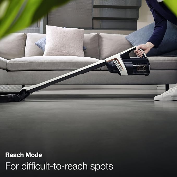 Miele Triflex HX2 Cordless Stick Vacuum Cleaner, 60 min runtime, Lotus White / Rose Gold