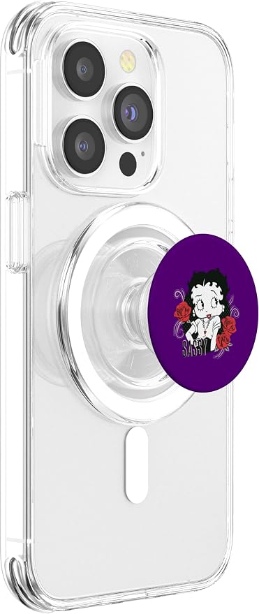 Betty Boop Sassy Roses PopSockets Adhesive PopGrip