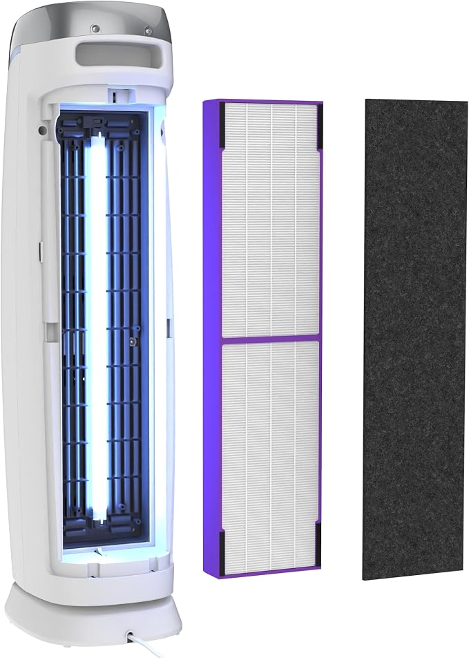 GermGuardian Air Purifier with Genuine HEPA 13 Pet Pure Filter, Removes 99.97%
