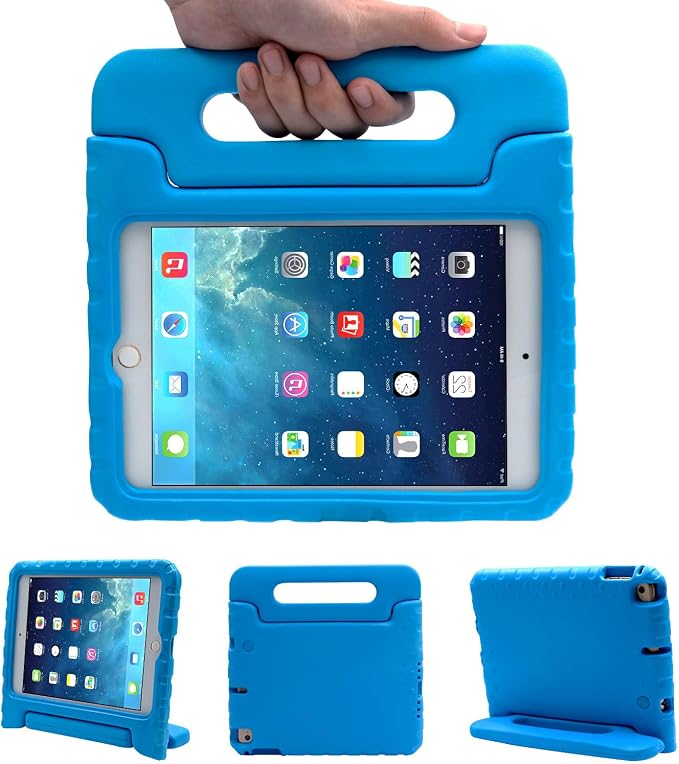 LEFON Kids Case Shockproof for iPad mini 5/4/3/2/1 iPad mini 4th Generation Case for Kids with Convertible Handle Light Weight Super Protective Stand Cover for iPad mini 5th Gen 7.9 Inch