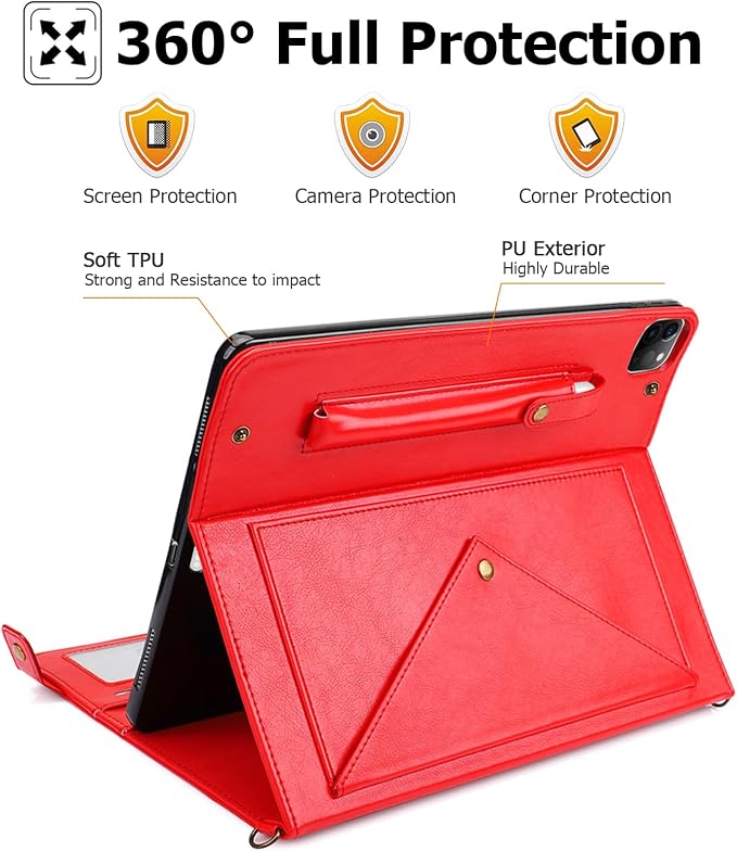 Dteck for iPad Pro 13-Inch (M4/M5) Clear TPU Case 2024/2025 Release Durable Soft Silicone Back Cover Slim Fit Lightweight Anti Scratch Ultra Thin Protective Tablet Basic Case Shell (Transparent)