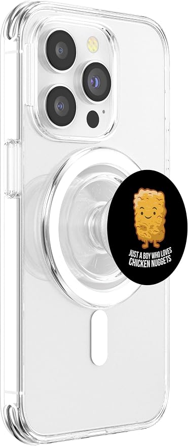 Chicken Nuggets Son Just A Boy Who Loves Chicken Nuggets PopSockets Adhesive PopGrip