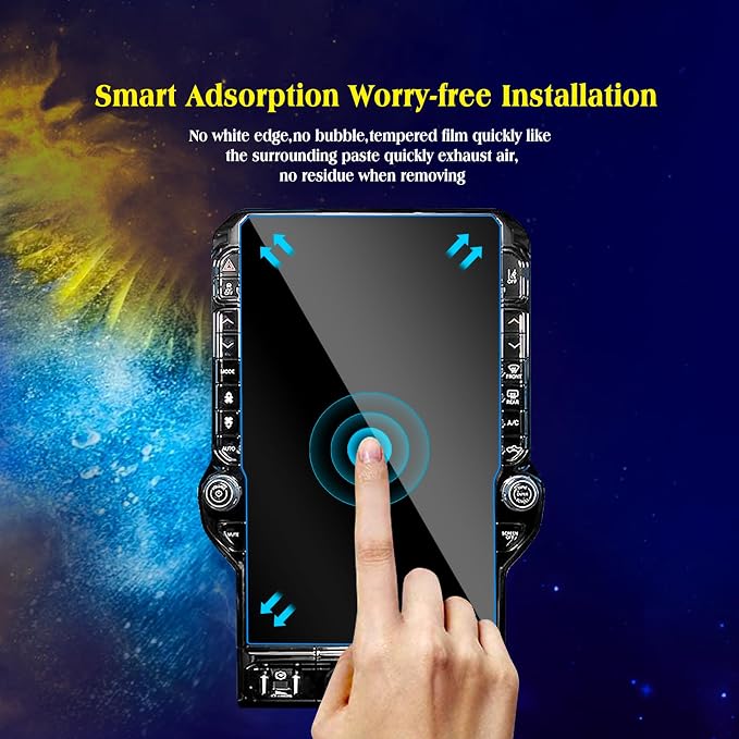 Screen Protector 2PCS For 2024 2025 Mercedes-Benz GLC Screen Protector 300 11.9 Inch NAV. &amp12.3 Inch Dashboard C300 2025 Mercedes Benz Accessories Tempered Glass