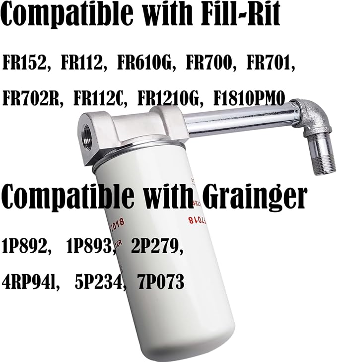 1200KTF7018 Fuel Filter 10 Micron 3/4" 18GPM 50PSI 10Micron Fuel Filtration