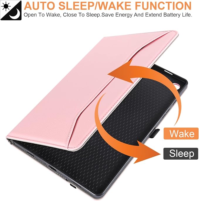 for Samsung Galaxy Tab A9 Plus Case Multiangle Stand for Samsung Tab A9 Plus Tablet Case 11 Inch SM-X210/SM-X216/SM-X218Black