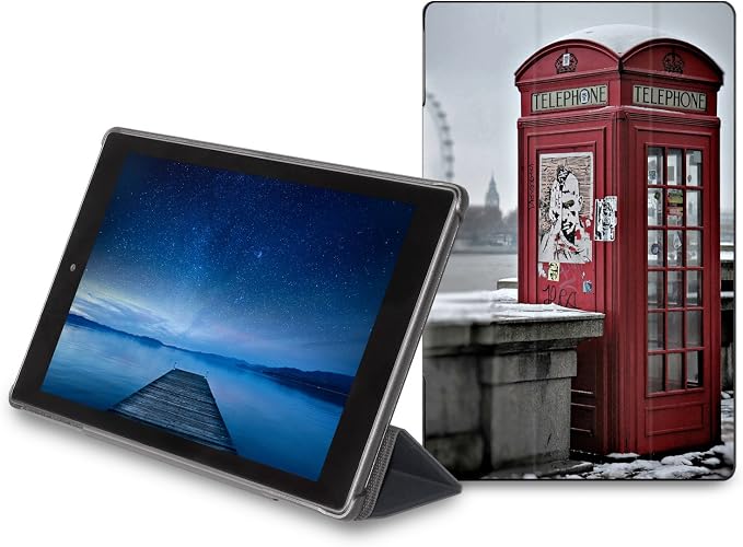 caseable Fire Tablet Cover with Blossom Bird Design