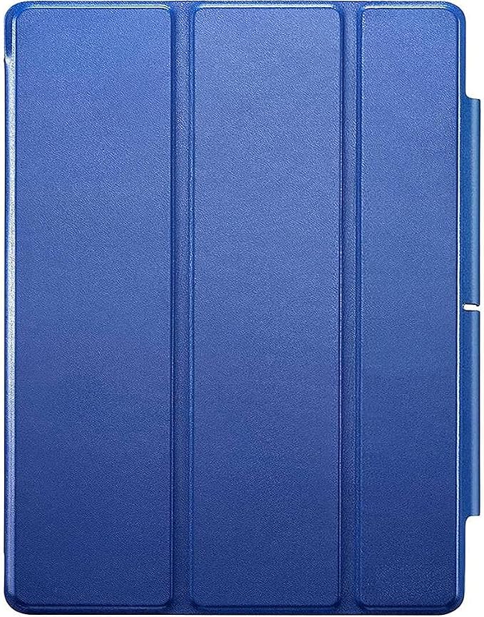 SaharaCase ESR Folio Case for Apple iPad Pro 11 (3rd Generation 2021 &amp 4th Generation 2022) [Shockproof Bumper] Rugged Protection Antislip Grip Leather Kickstand (Blue)