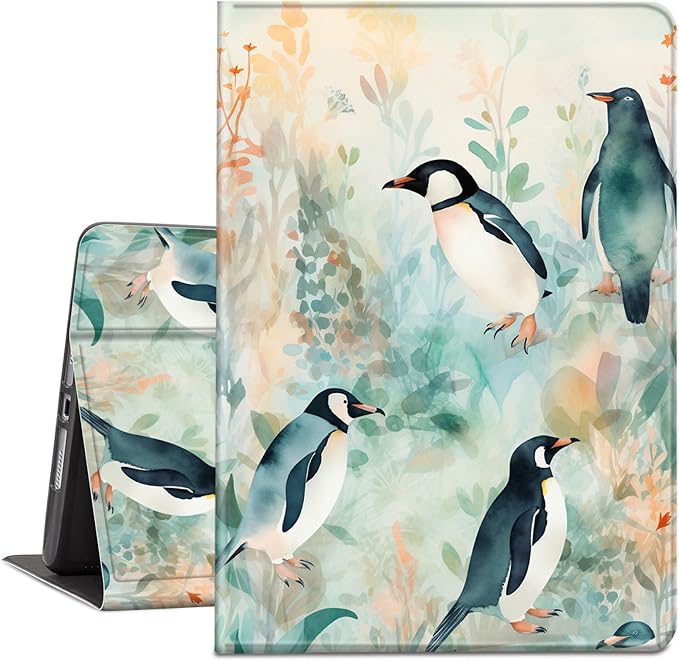 Case for Kindle Paperwhite 12th Generation 7 &amp Kindle ColorSoft Signature Edition – PU Leather with Auto Sleep/Wake Slim Lightweight Protective Cover – Beach Sunset Palms